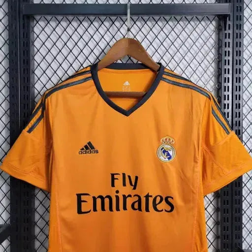 Real Madrid Away Retro Shirt 13/14 - Men's Fan Orange