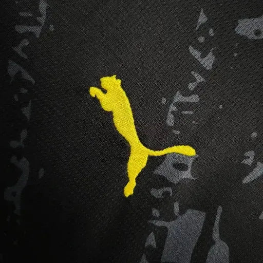 Borussia Dortmund Away Shirt 23/24 - Men's Fan Black