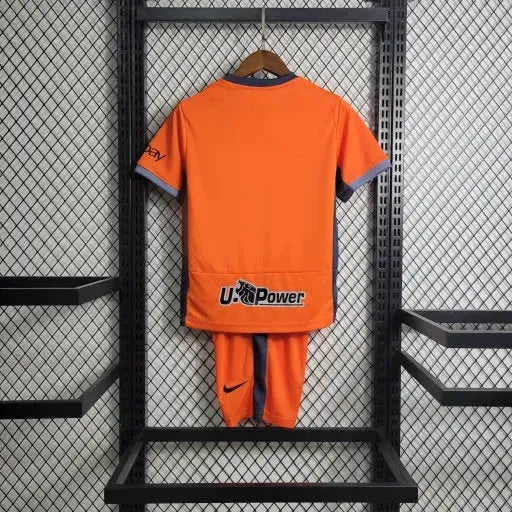 Inter Milan Away II Shirt 23/24 - Kids Fan Orange