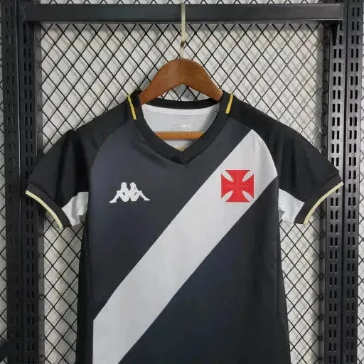 Vasco da Gama Home Shirt 23/24 - Kids Fan Shirt Black