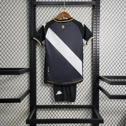 Vasco da Gama Home Shirt 23/24 - Kids Fan Shirt Black