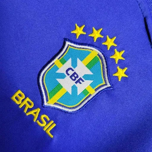 Brazil Away Shirt 22/23 - Kids Fan Blue