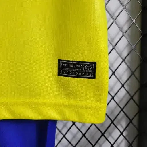 Brazil Home Shirt 22/23 - Yellow Kids Fan Shirt