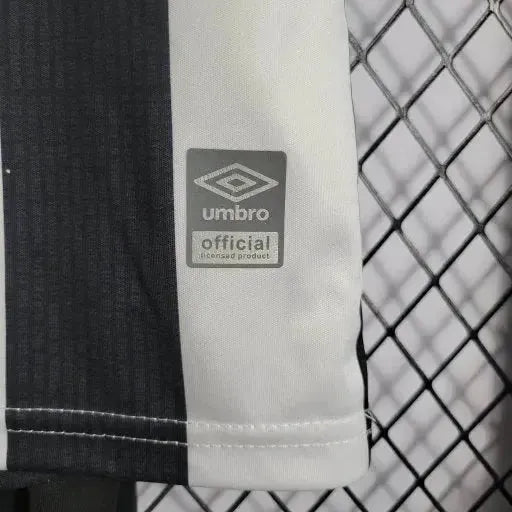 Santista Away Shirt 22/23 - Black and White Kids Fan Shirt