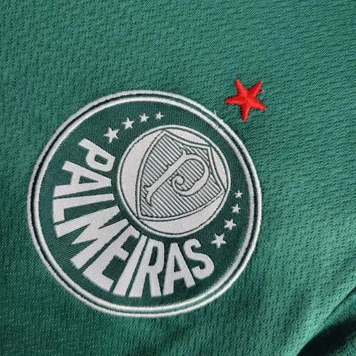 Palmeiras Home Shirt 22/23 - Green Kids Fan Shirt