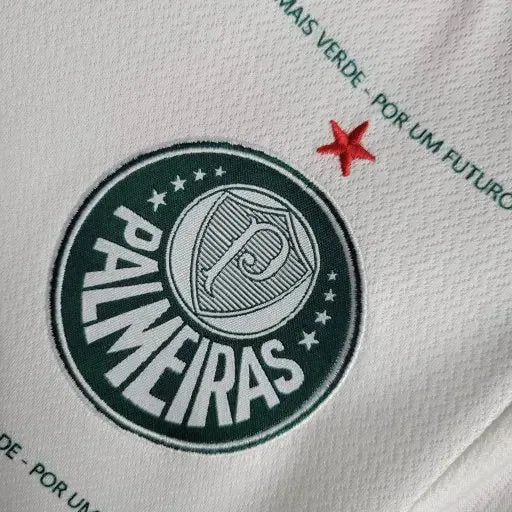 Palmeiras Home Shirt 22/23 - White Kids Fan Shirt