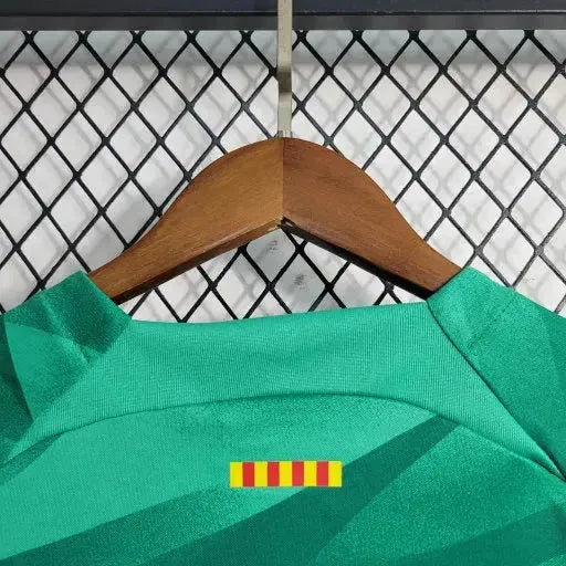 Barcelona Goalkeeper Shirt 23/24 - Green Kids Fan Shirt