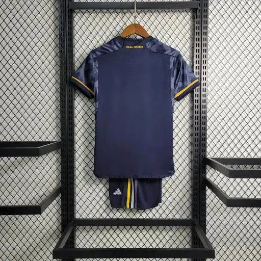 Real Madrid Away Shirt 23/24 - Kids Fan Black