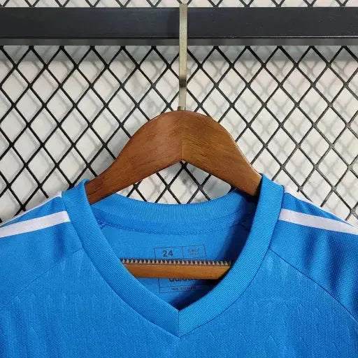 Real Madrid Goalkeeper Shirt 23/24 - Kids Fan Blue