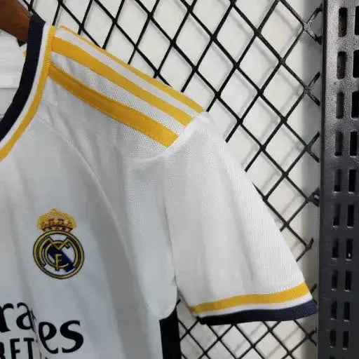 Real Madrid Home Shirt 23/24 - Kids Fan Shirt White