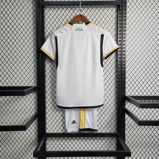 Real Madrid Home Shirt 23/24 - Kids Fan Shirt White