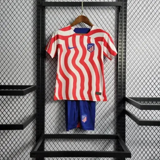 Atlético de Madrid Home Shirt 22/23 - Kids Fan