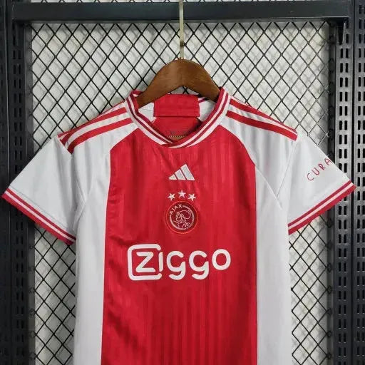 Ajax Home Shirt 23/24 - Kids Fan Shirt Red and White