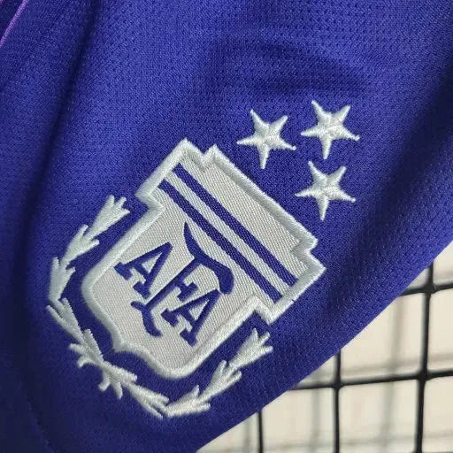 Argentina Away Third Shirt 22/23 - Purple Kids Fan Shirt