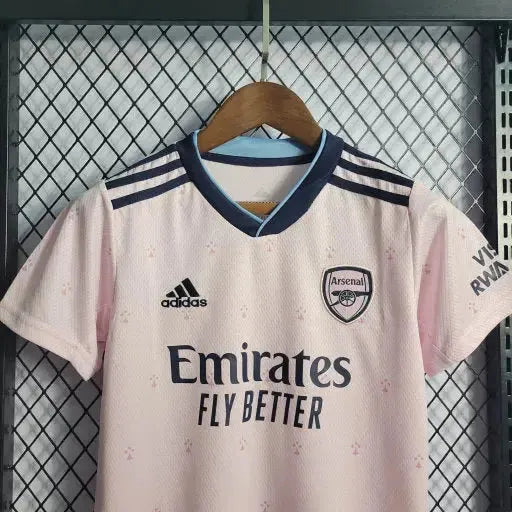 Arsenal Away II Shirt 22/23 - Kids Fan Pink