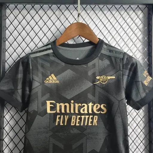 Arsenal Away Shirt 22/23 - Kids Fan Shirt Black
