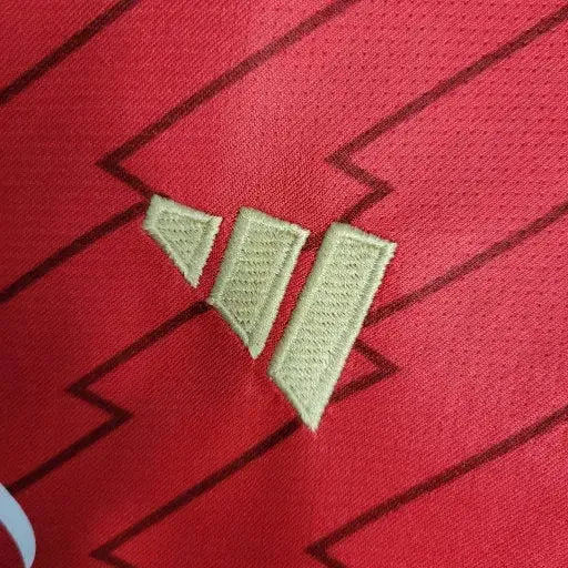 Arsenal Home Shirt 23/24 - Kids Fan Shirt Red and Gold