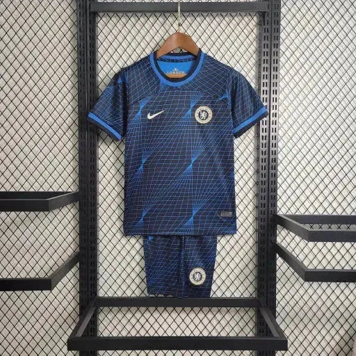 Chelsea Away Shirt 23/24 - Kids Fan Dark Blue