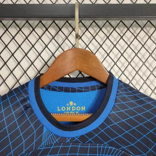 Chelsea Away Shirt 23/24 - Kids Fan Dark Blue