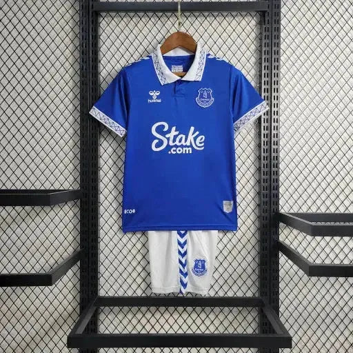 Everton Home Shirt 23/24 - Kids Fan Shirt Blue