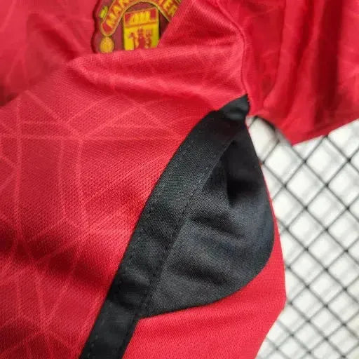 Manchester United Home Shirt 23/24 - Kids Fan Shirt Red