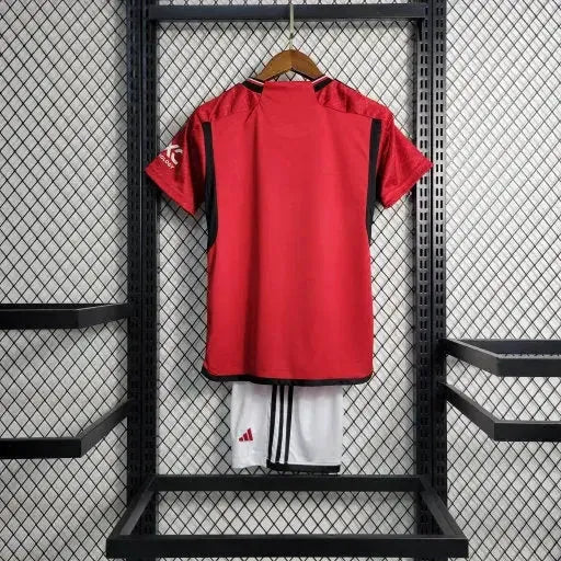 Manchester United Home Shirt 23/24 - Kids Fan Shirt Red