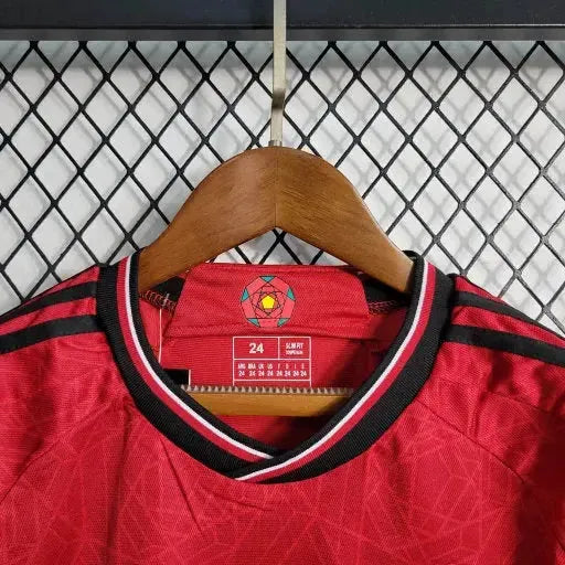 Manchester United Home Shirt 23/24 - Kids Fan Shirt Red