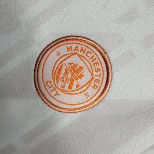 Manchester City Away Shirt 23/24 - Kids Fan White