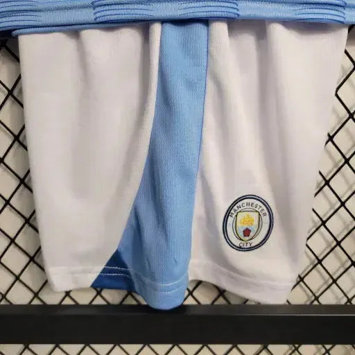 Manchester City Home Shirt 23/24 - Kids Fan Shirt Blue