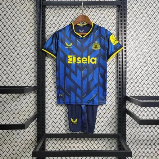 Newcastle United Away II Shirt 23/24 - Kids Fan Blue