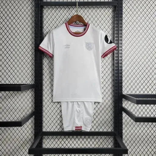 West Ham Away Shirt 23/24 - Kids Fan White