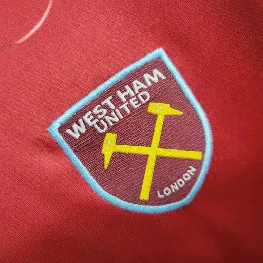 West Ham Home Shirt 23/24 - Kids Fan Shirt Red