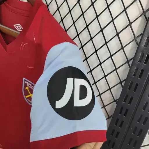 West Ham Home Shirt 23/24 - Kids Fan Shirt Red