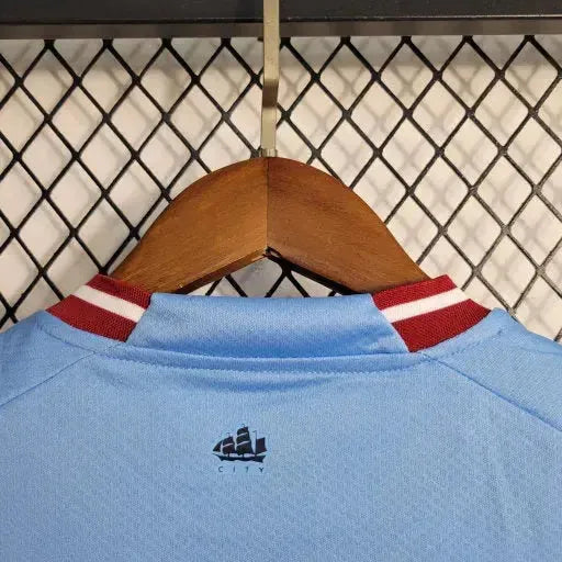 Manchester City Home Shirt 22/23 - Kids Fan Shirt Blue