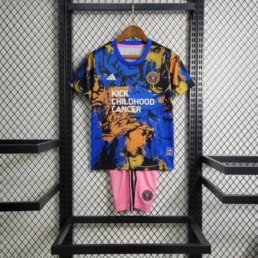 Inter Miami Training Shirt 23/24 - Kids Fan Blue