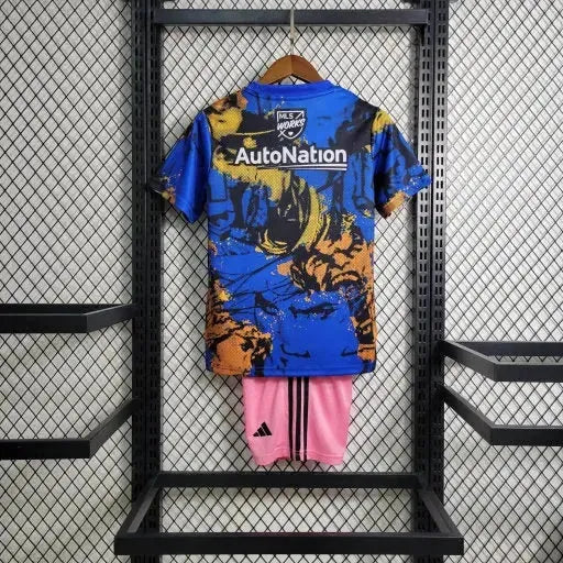 Inter Miami Training Shirt 23/24 - Kids Fan Blue