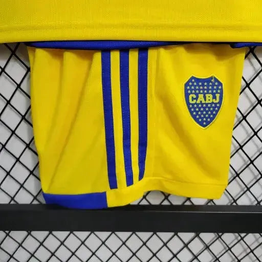 Boca Juniros Away Shirt 23/24 - Yellow Kids Fan Shirt