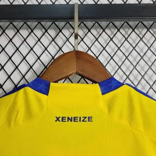 Boca Juniros Away Shirt 23/24 - Yellow Kids Fan Shirt