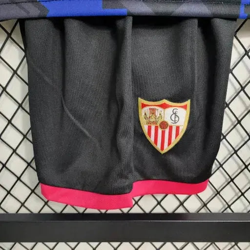 Sevilla Away Shirt 23/24 - Kids Fan Black
