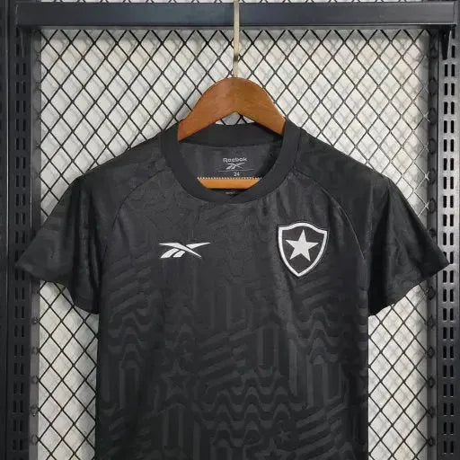 Bota Fogo Home Shirt 23/24 - Black Kids Fan Shirt
