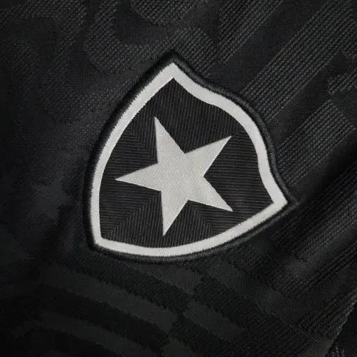 Bota Fogo Home Shirt 23/24 - Black Kids Fan Shirt