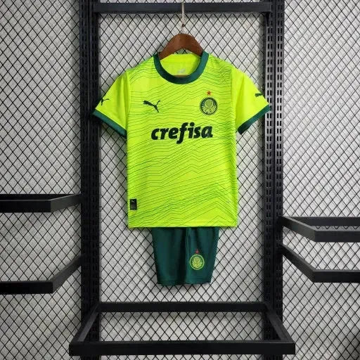 Palmeiras Away Shirt 23/24 - Green Children's Fan Shirt