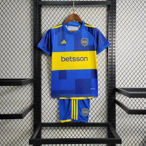 Boca Juniors Home Shirt 23/24 - Kids Fan Shirt