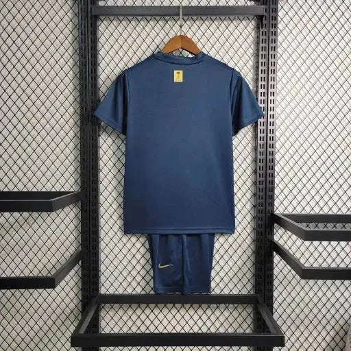 Al-Nassr Away Shirt 23/24 - Kids Fan Black