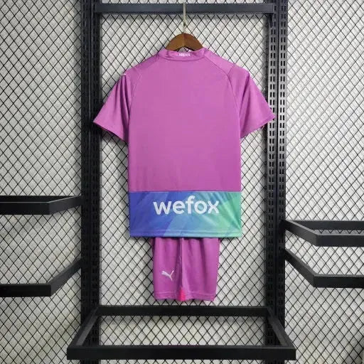 AC Milan Away II Shirt 23/24 - Purple Kids Fan Shirt