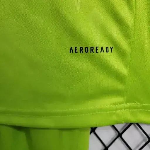 Real Madrid Goalkeeper Shirt 23/24 - Green Kids Fan Shirt