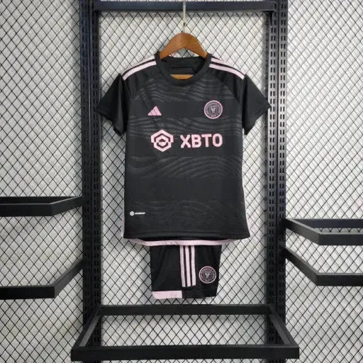 Inter Miami Away Shirt 23/24 - Kids Fan Black