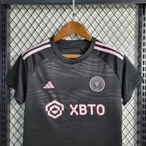 Inter Miami Away Shirt 23/24 - Kids Fan Black