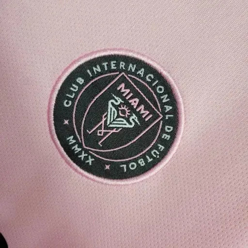 Inter Miami Home Shirt 23/24 - Kids Fan Pink