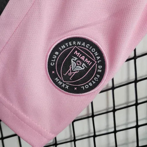 Inter Miami Home Shirt 23/24 - Kids Fan Pink
